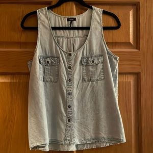 Denim Tank Top